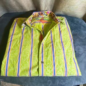Robert Graham Men’s button down shirt